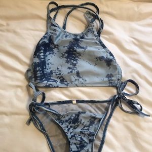 Tie dye swimsuit